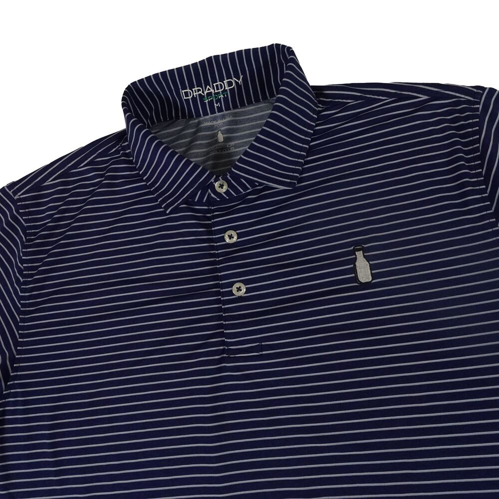 McAthur Golf Club Draddy Sport Performance Polo Shirt Made USA Men's Medium